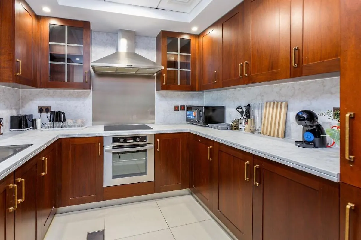 두바이 Arabian Nights 1Br - Burj Khalifa & Fountain Views 아파트