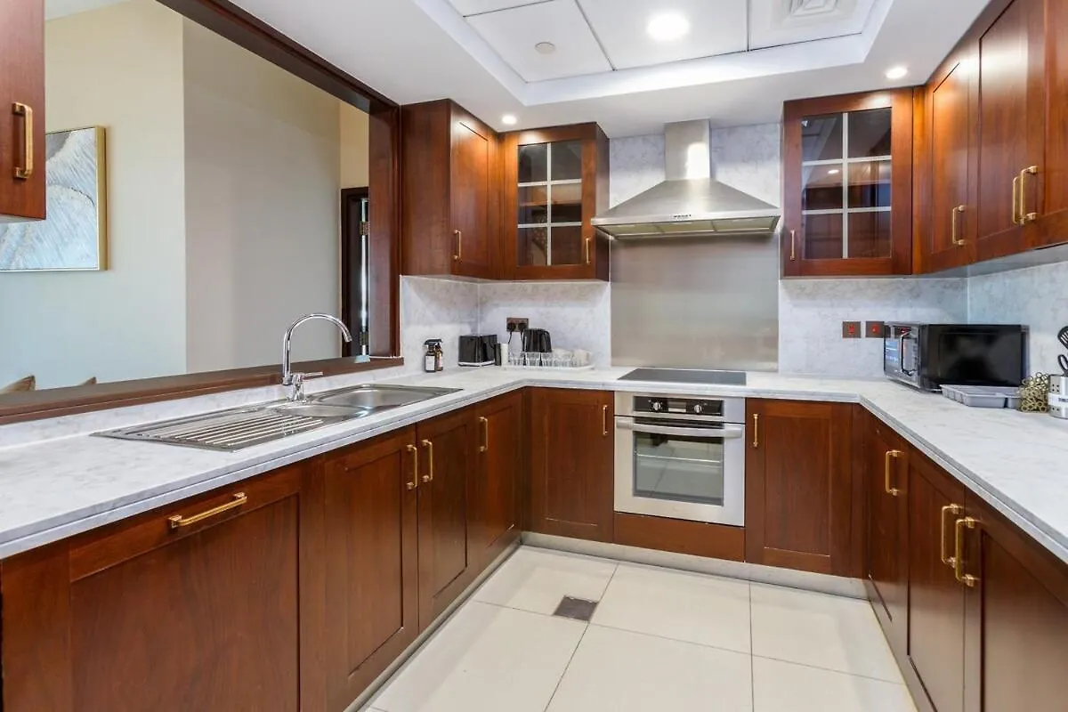두바이 Arabian Nights 1Br - Burj Khalifa & Fountain Views 아파트