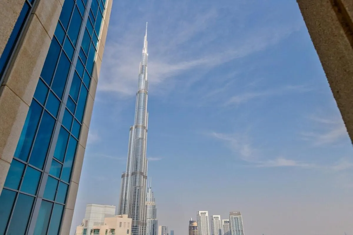 두바이 Arabian Nights 1Br - Burj Khalifa & Fountain Views 아파트 아랍에미리트